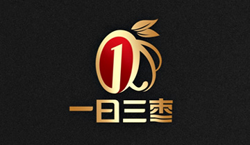 一日三枣LOGO设计